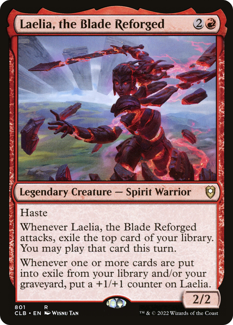 Laelia, the Blade Reforged [Commander Legends: Battle for Baldur's Gate] | Silver Goblin