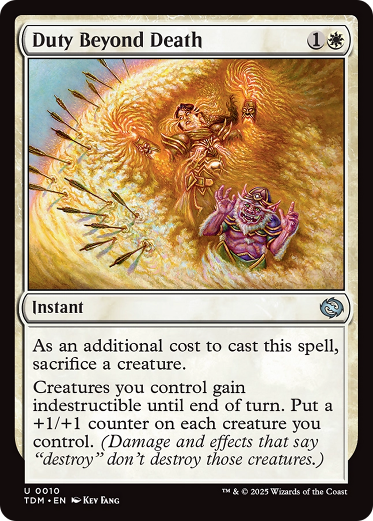 Duty Beyond Death (010) - Tarkir: Dragonstorm