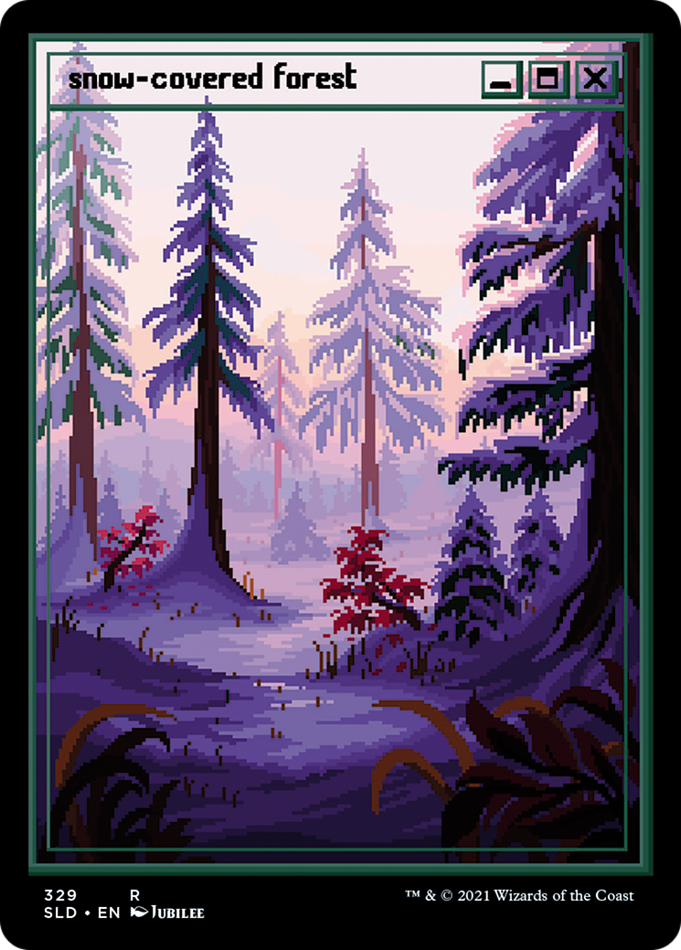 Snow-Covered Forest (329) - Secret Lair Drop