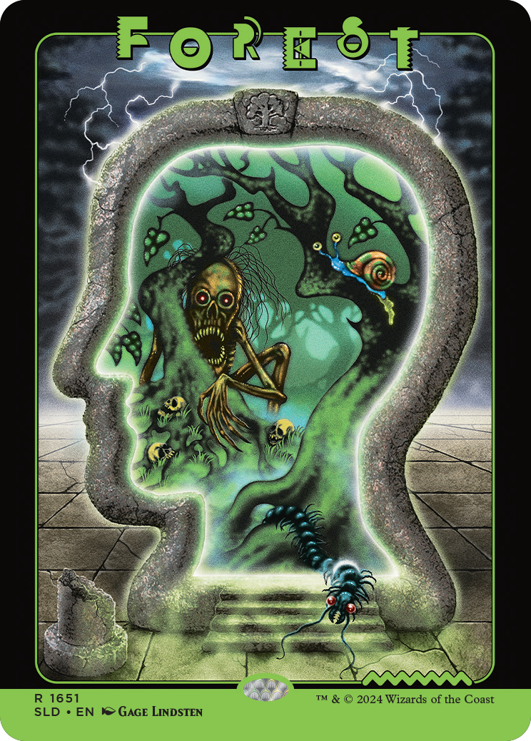 Secret Lair - Brain Dead: Lands