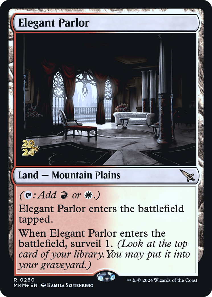 Elegant Parlor [Murders at Karlov Manor Prerelease Promos] | Silver Goblin