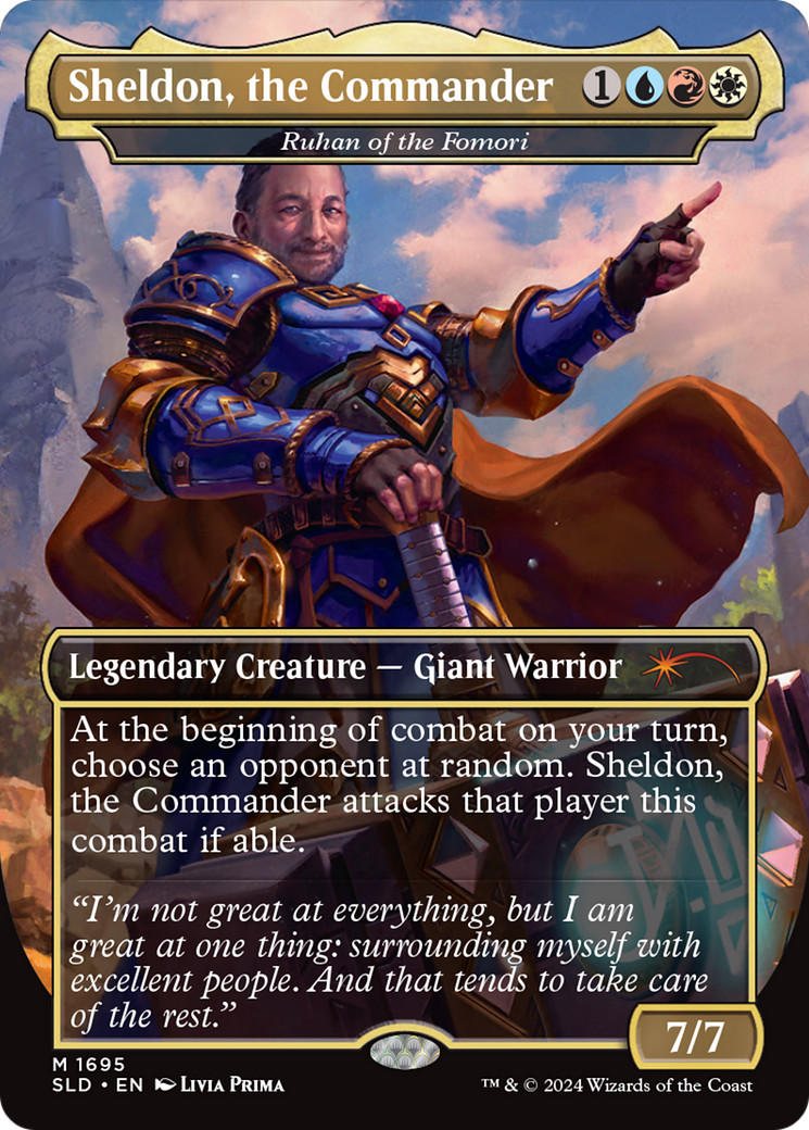 Ruhan of the Fomori - Sheldon, the Commander [Secret Lair: Sheldon's Spellbook] | Silver Goblin