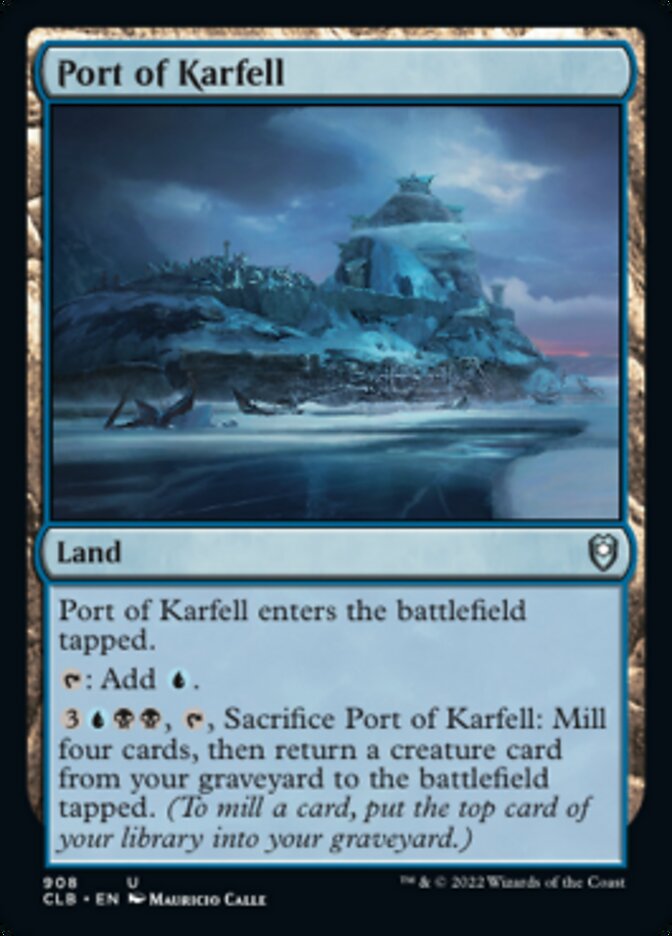 Port of Karfell [Commander Legends: Battle for Baldur's Gate] | Silver Goblin