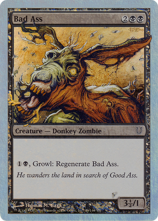 Bad Ass (Alternate Foil) [Unhinged]