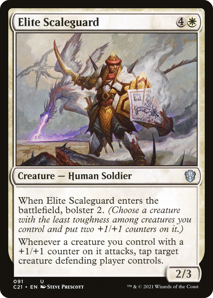 Elite Scaleguard [Commander 2021] | Silver Goblin