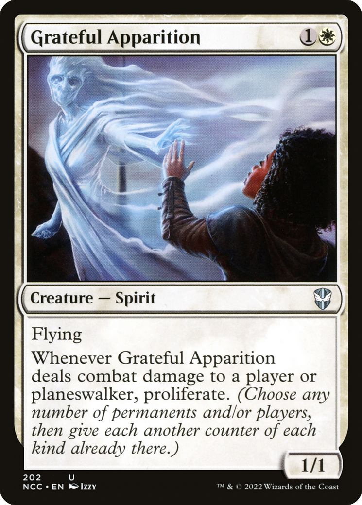 Grateful Apparition [Streets of New Capenna Commander] | Silver Goblin