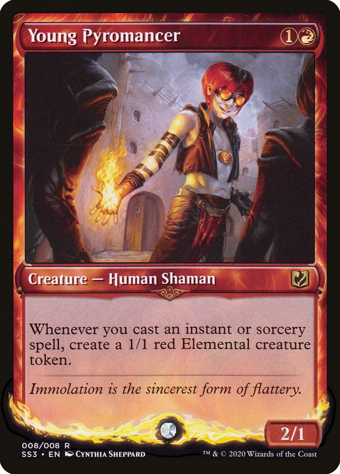 Young Pyromancer [Signature Spellbook: Chandra] | Silver Goblin