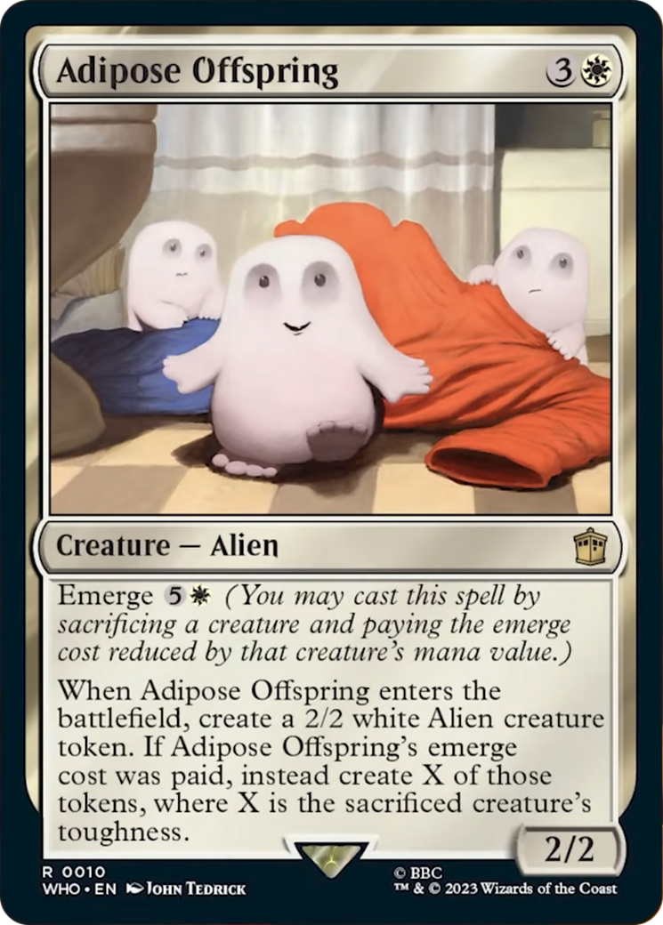 Adipose Offspring [Doctor Who] | Silver Goblin