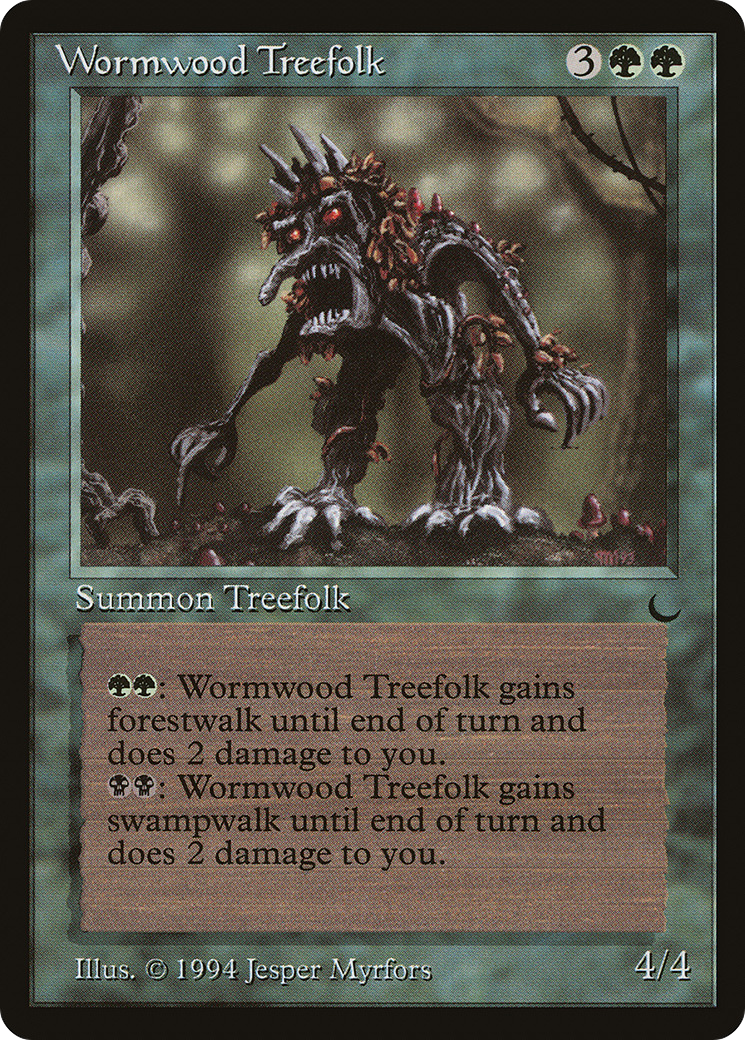 Wormwood Treefolk [The Dark] | Silver Goblin