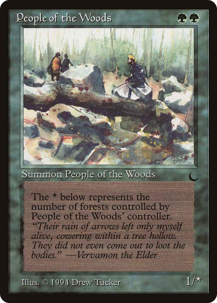 People of the Woods [The Dark] | Silver Goblin