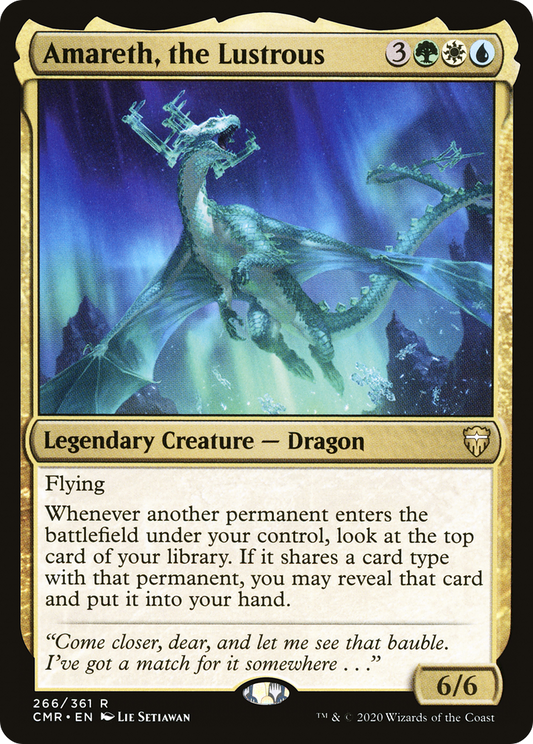 Amareth, the Lustrous [Commander Legends] Foil