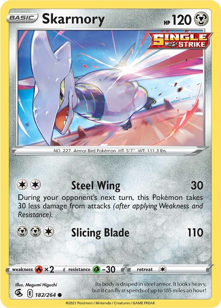 Skarmory (182/264) [Sword & Shield: Fusion Strike] | Silver Goblin