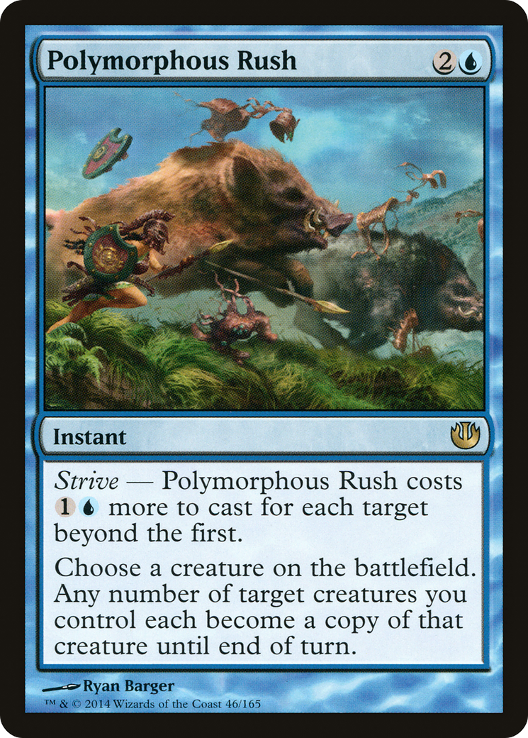 Polymorphous Rush [Journey into Nyx] | Silver Goblin