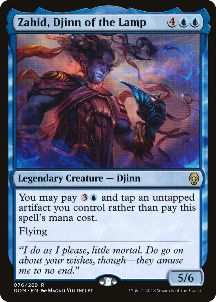 Zahid, Djinn of the Lamp [Dominaria] | Silver Goblin