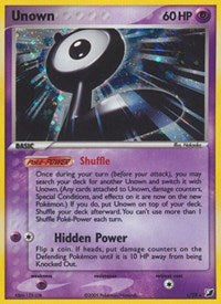 Unown (L) (L/28) [EX: Unseen Forces] | Silver Goblin