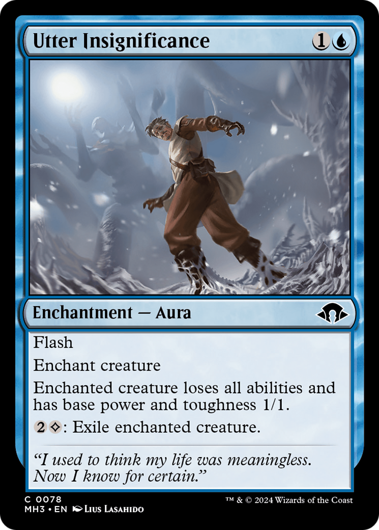 Utter Insignificance [Modern Horizons 3] Foil