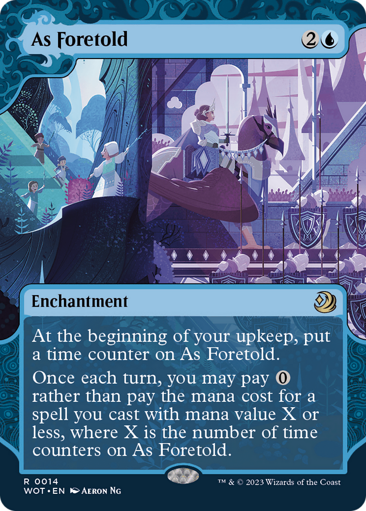 As Foretold [Wilds of Eldraine: Enchanting Tales] Foil