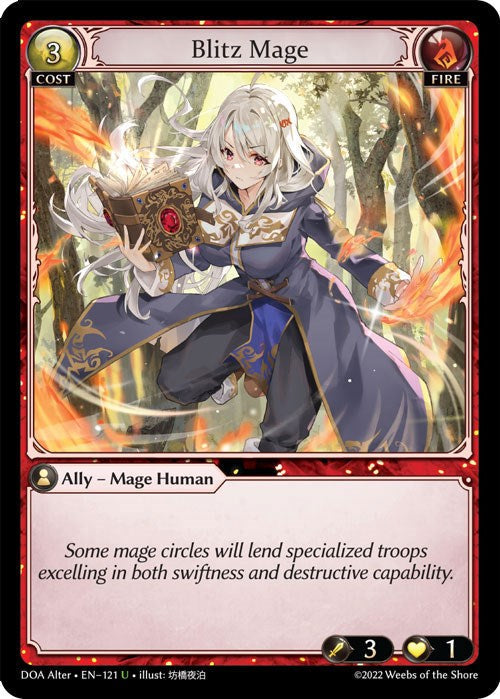 Blitz Mage (121) [Dawn of Ashes: Alter Edition] Foil