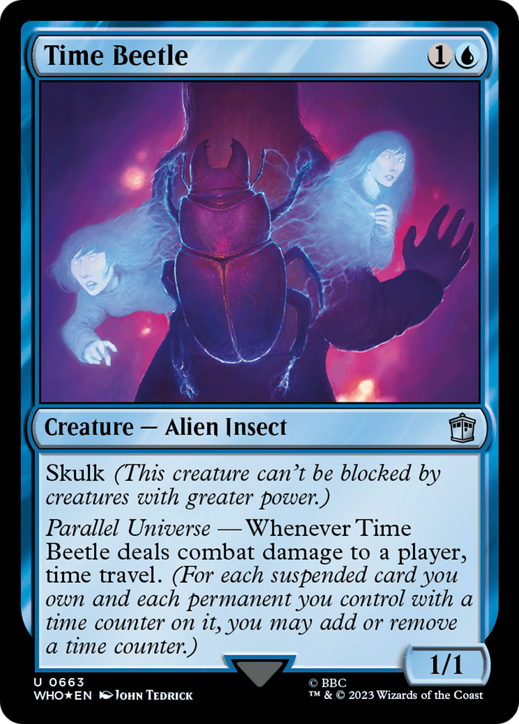 Time Beetle (Surge Foil) [Doctor Who] | Silver Goblin