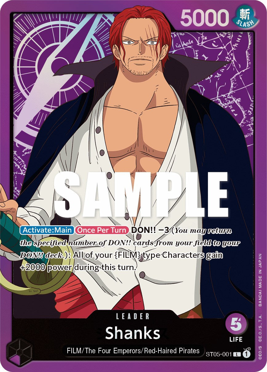 Shanks [Starter Deck: Film Edition] | Silver Goblin