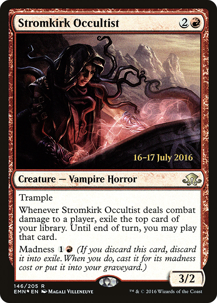 Stromkirk Occultist [Eldritch Moon Prerelease Promos] | Silver Goblin