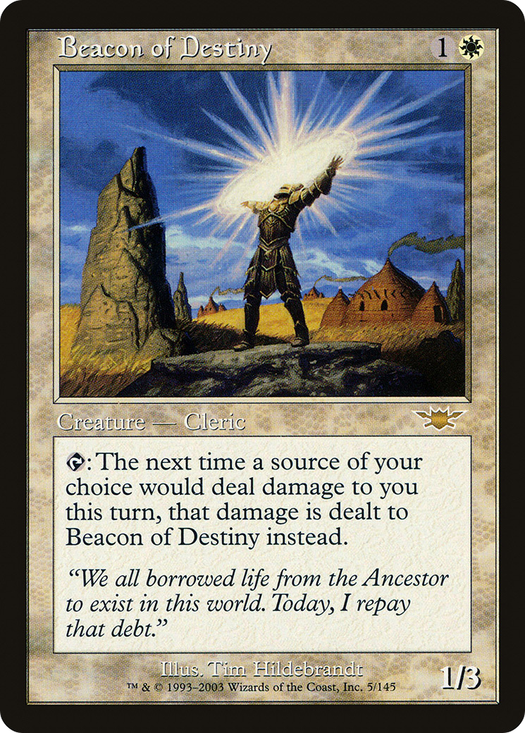 Beacon of Destiny [Legions] Foil