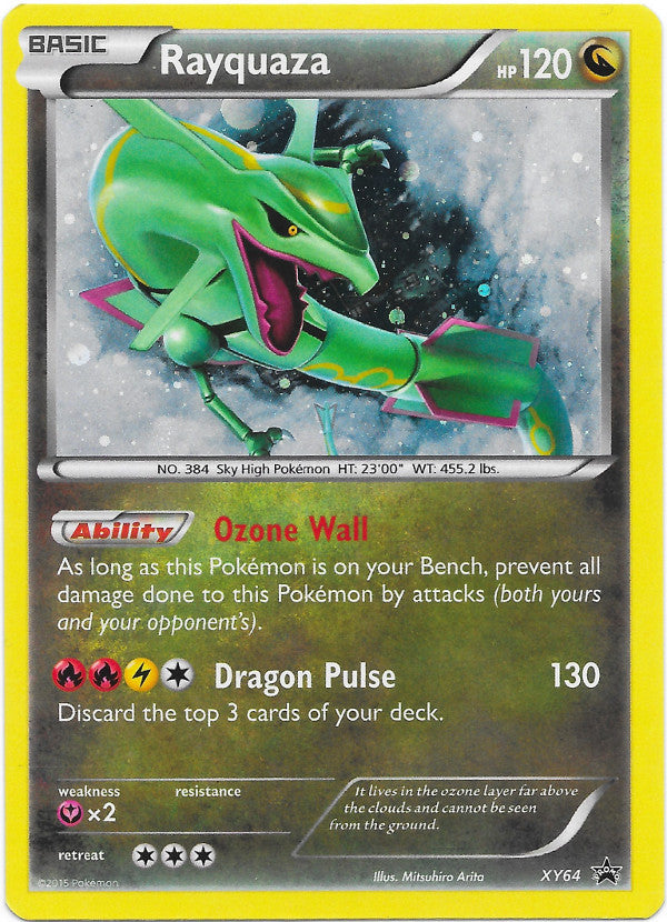 Rayquaza (XY64) (Jumbo Card) [XY: Black Star Promos] | Silver Goblin