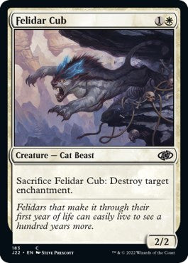 Felidar Cub [Jumpstart 2022] | Silver Goblin