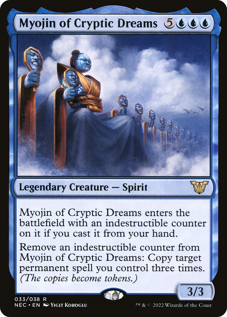 Myojin of Cryptic Dreams [Kamigawa: Neon Dynasty Commander] | Silver Goblin