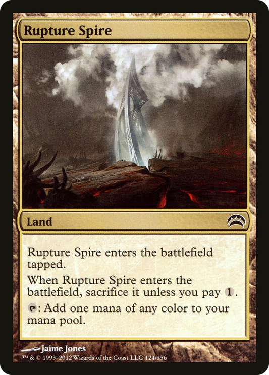 Rupture Spire [Planechase 2012] Foil