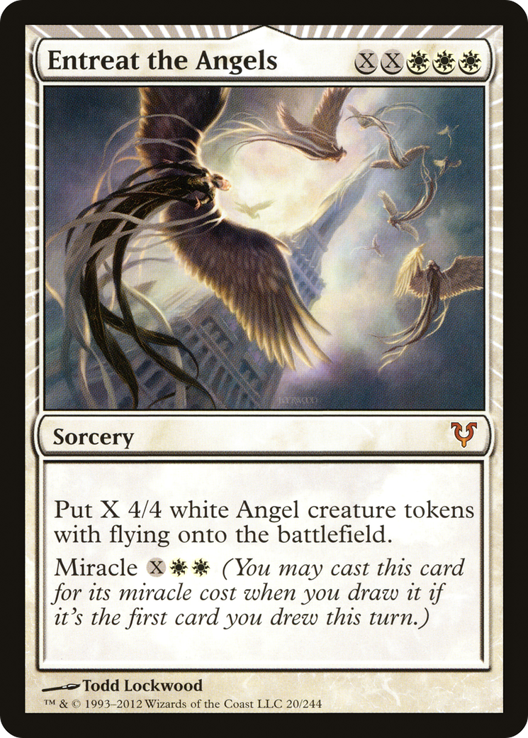 Entreat the Angels [Avacyn Restored] | Silver Goblin