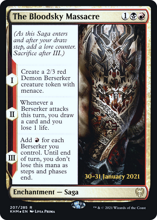 The Bloodsky Massacre [Kaldheim Prerelease Promos]