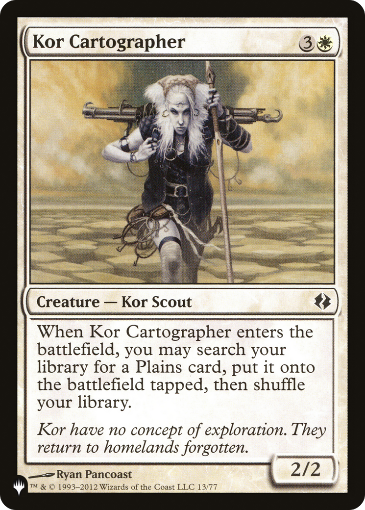 Kor Cartographer [The List] | Silver Goblin