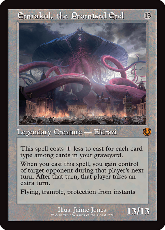 Emrakul, the Promised End (Retro Frame) Foil (330) - Innistrad Remastered