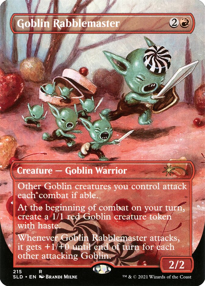 Goblin Rabblemaster [Secret Lair Drop Series] | Silver Goblin