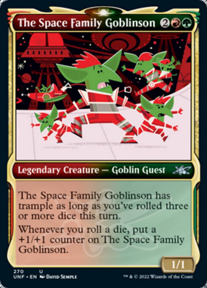 The Space Family Goblinson (Showcase) [Unfinity] | Silver Goblin