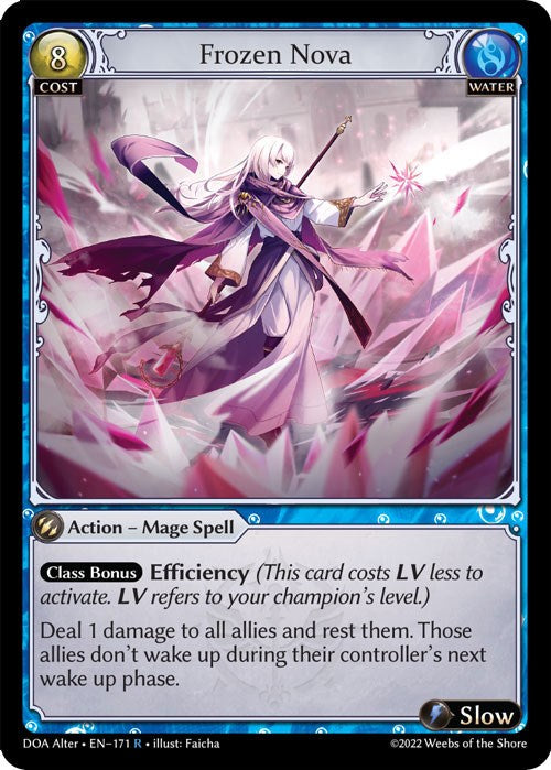 Frozen Nova (171) [Dawn of Ashes: Alter Edition] Foil