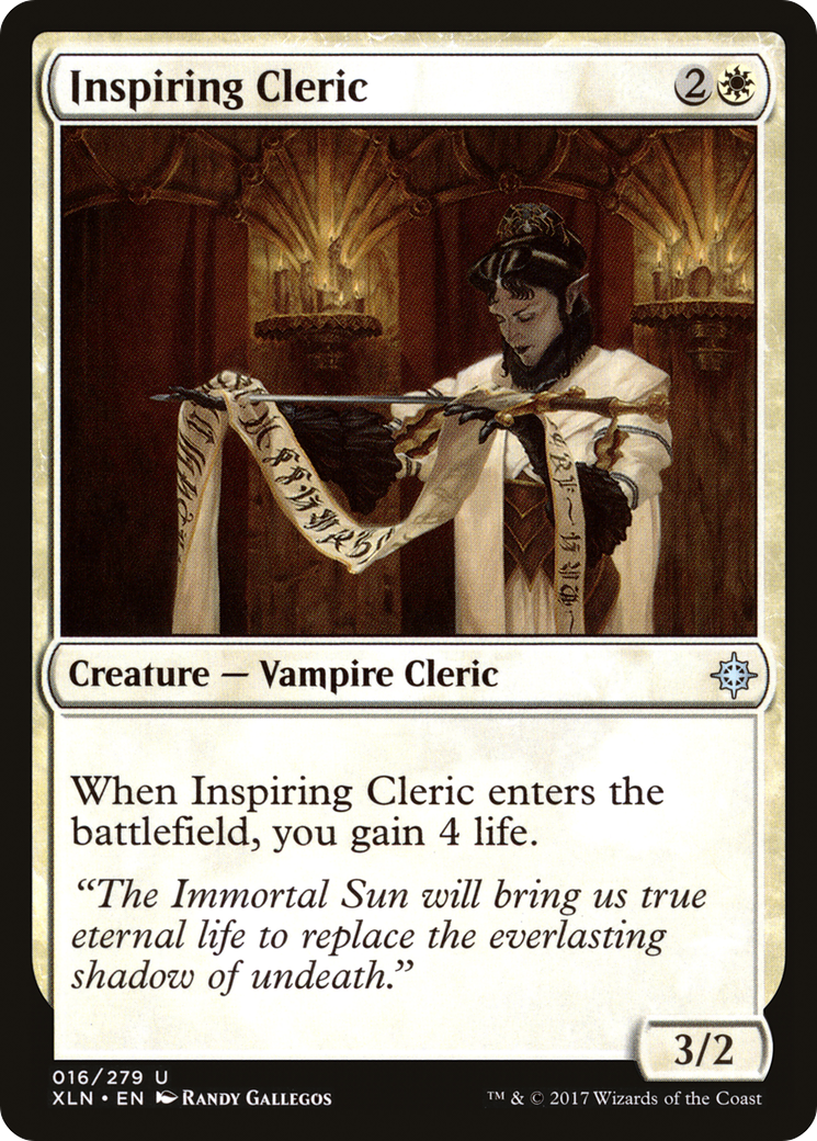 Inspiring Cleric [Ixalan] | Silver Goblin