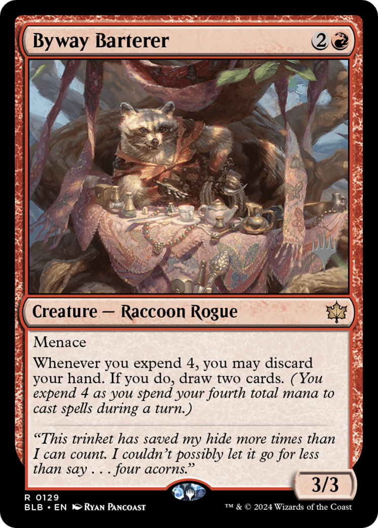 Byway Barterer (Promo Pack) [Bloomburrow Promos] | Silver Goblin