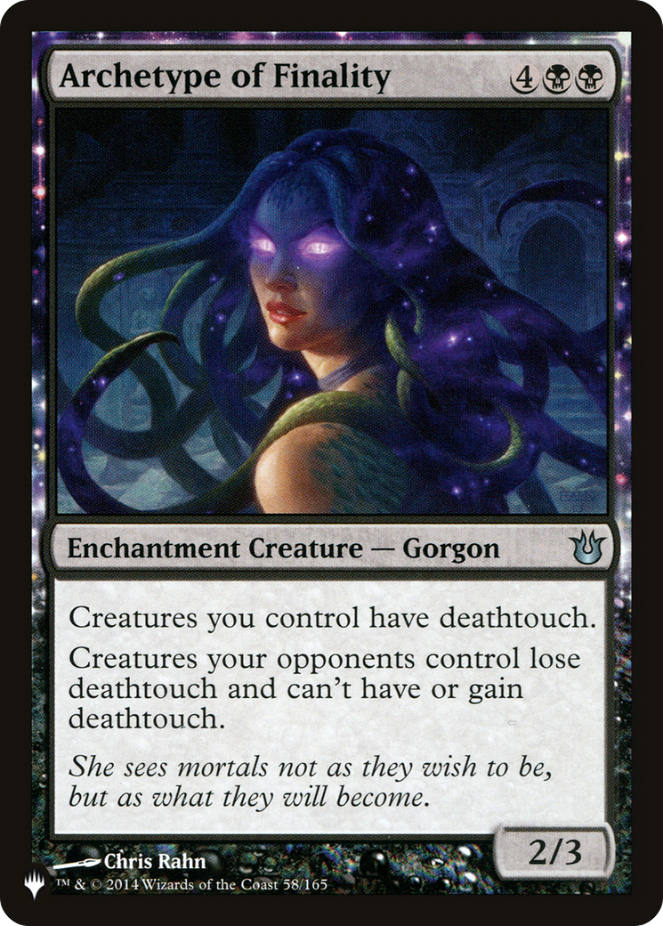 Archetype of Finality: (enchantment) (BNG-58)