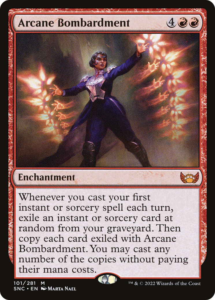 Arcane Bombardment [Streets of New Capenna] | Silver Goblin