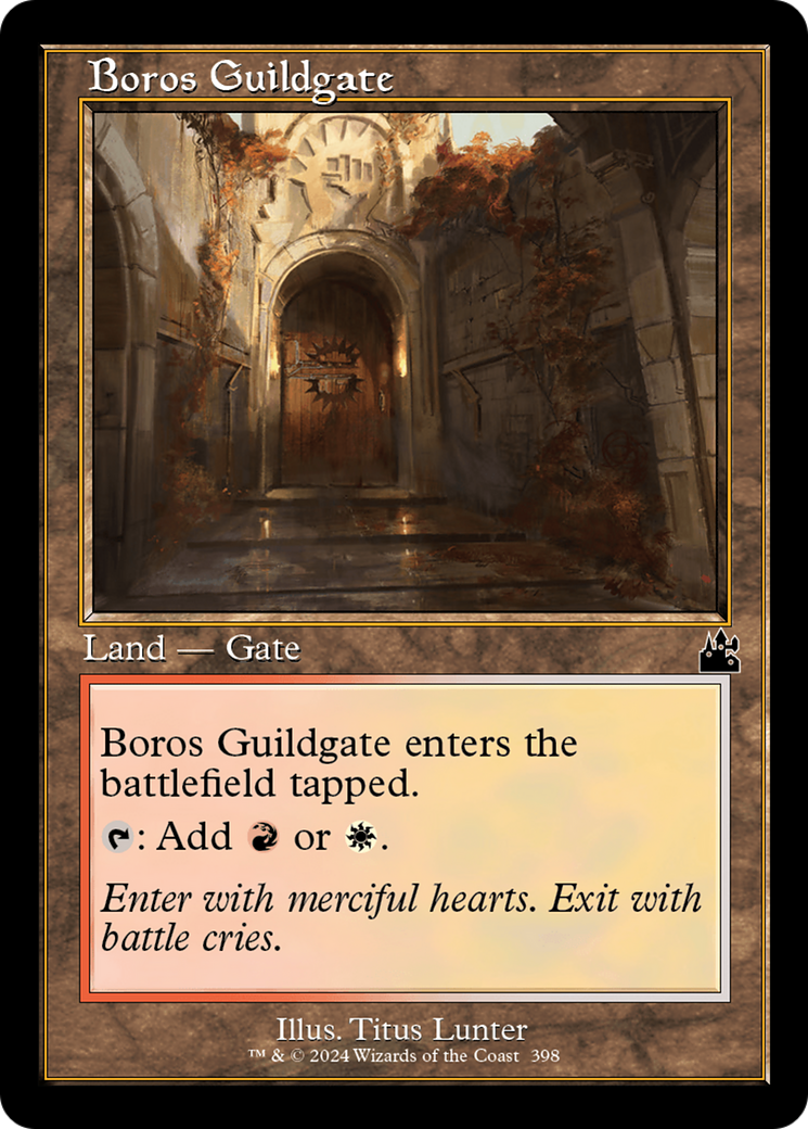 Boros Guildgate (Retro Frame) [Ravnica Remastered] | Silver Goblin