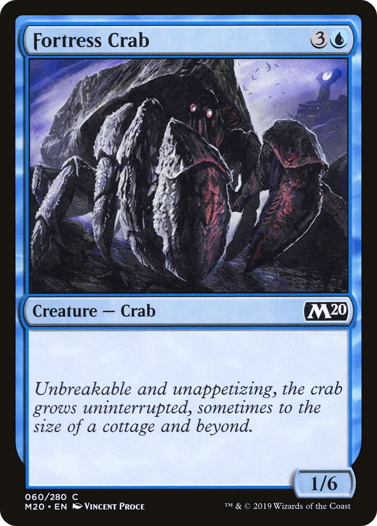 Fortress Crab [Core Set 2020] | Silver Goblin