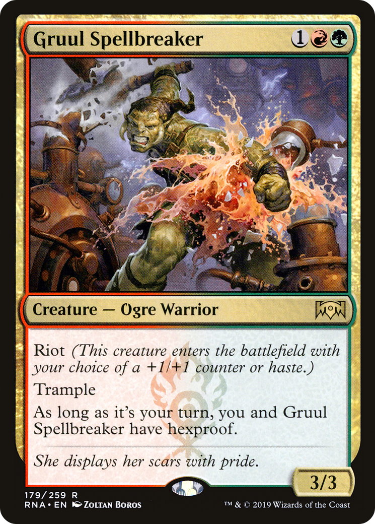 Gruul Spellbreaker [Ravnica Allegiance] | Silver Goblin