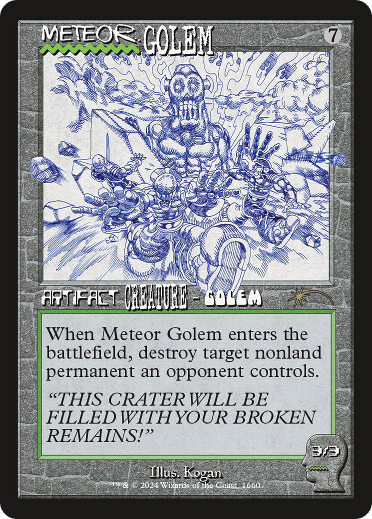 Meteor Golem (Retro) (1660) - Secret Lair Drop