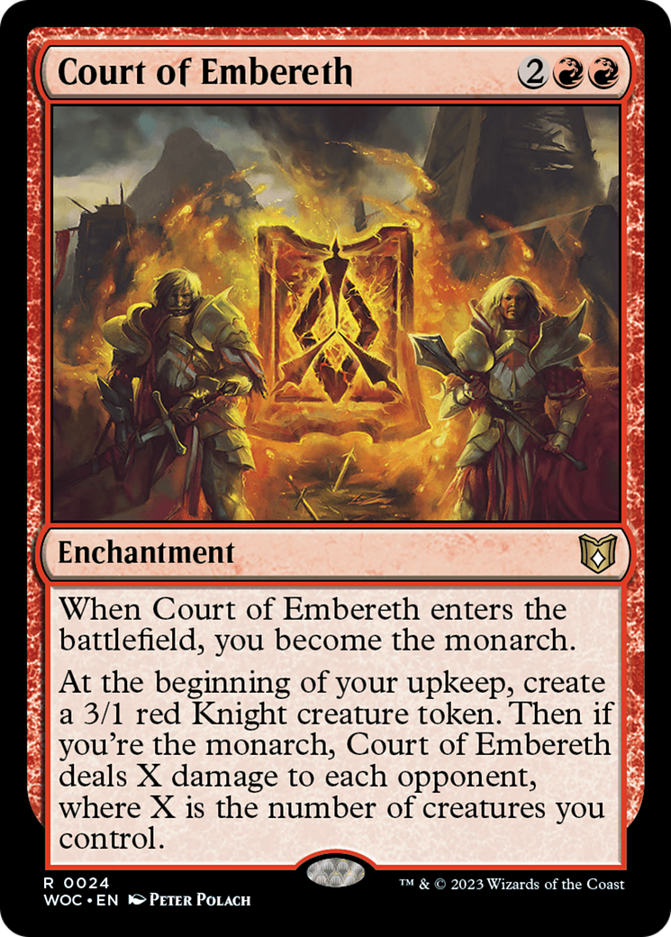 Court of Embereth [Wilds of Eldraine Commander]