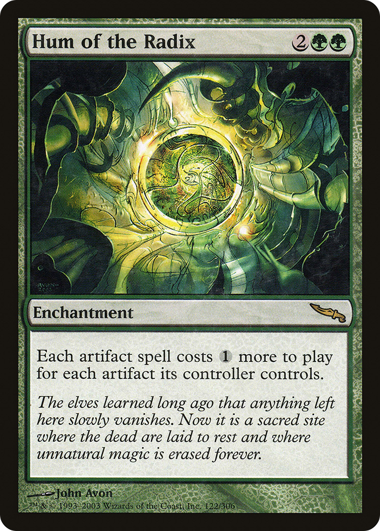 Hum of the Radix [Mirrodin] | Silver Goblin