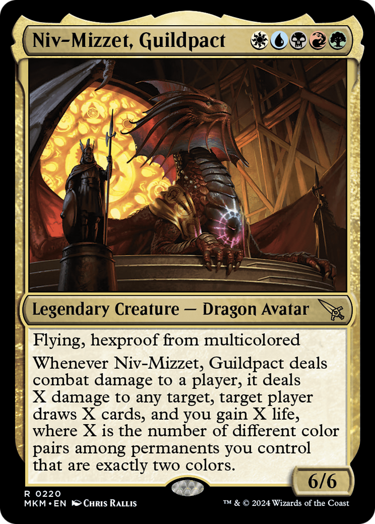 Niv-Mizzet, Guildpact [Murders at Karlov Manor] | Silver Goblin