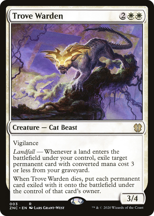 Trove Warden [Zendikar Rising Commander]