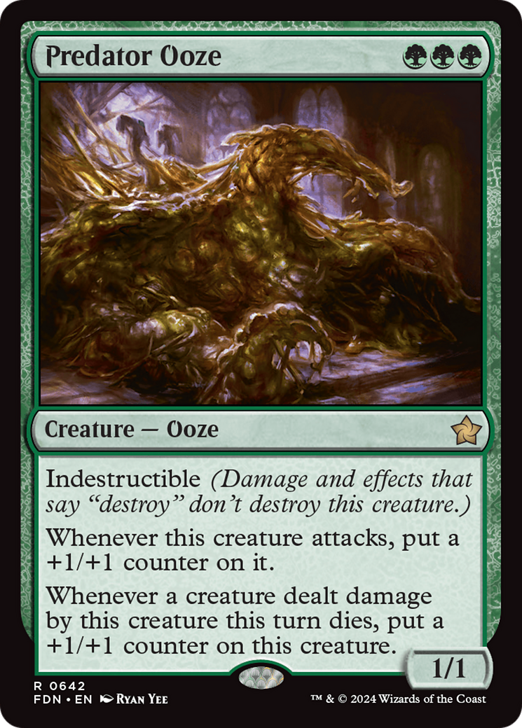 Predator Ooze [Foundations] | Silver Goblin